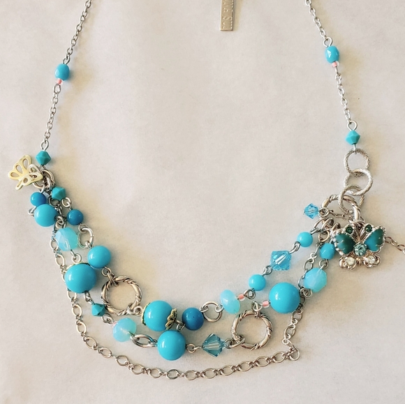 Anna Sui Butterfly Pendant Necklace - Picture 2 of 5